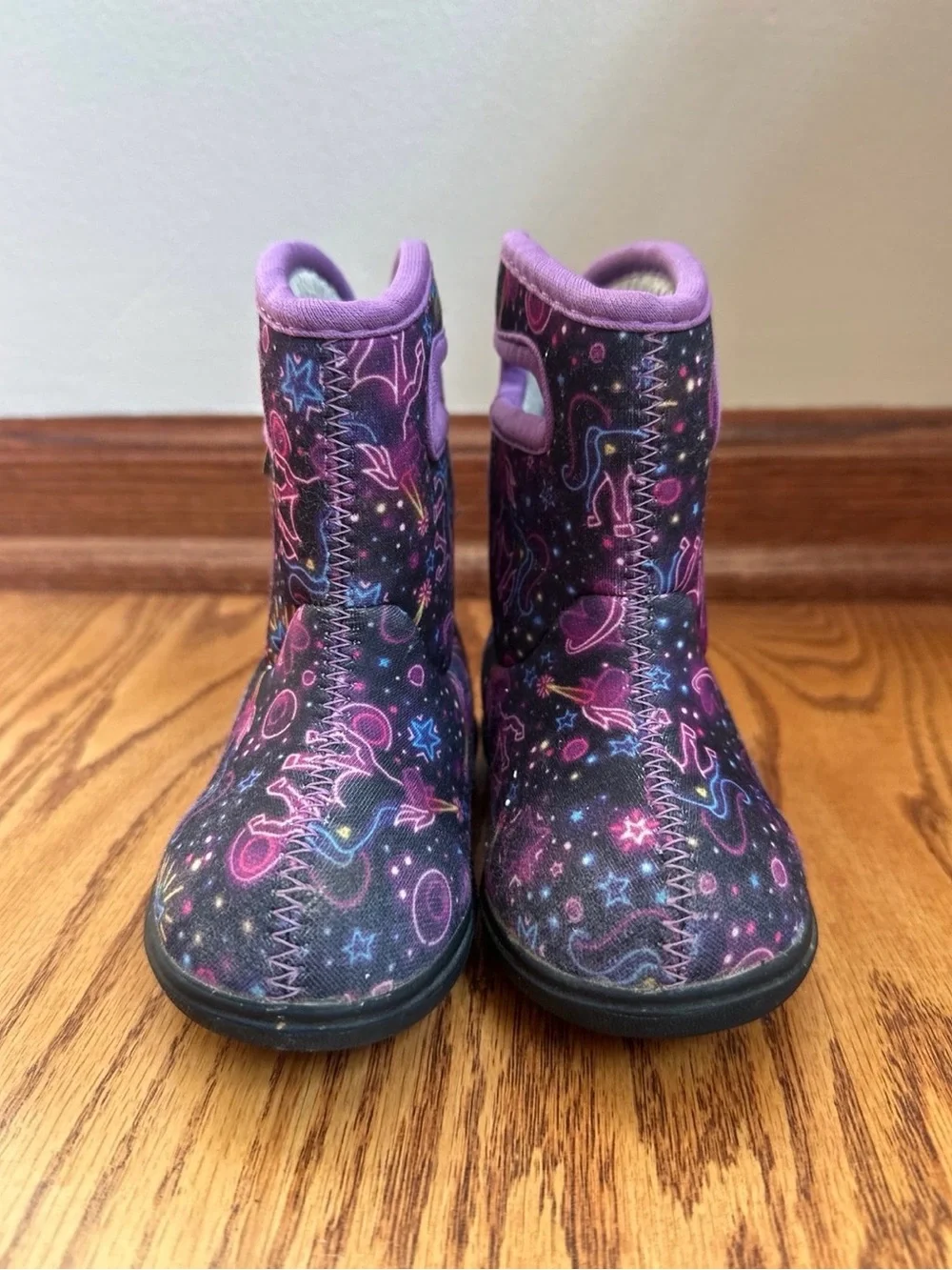 Bogs Baby Boots Girls Size 5 Unicorn Galaxy